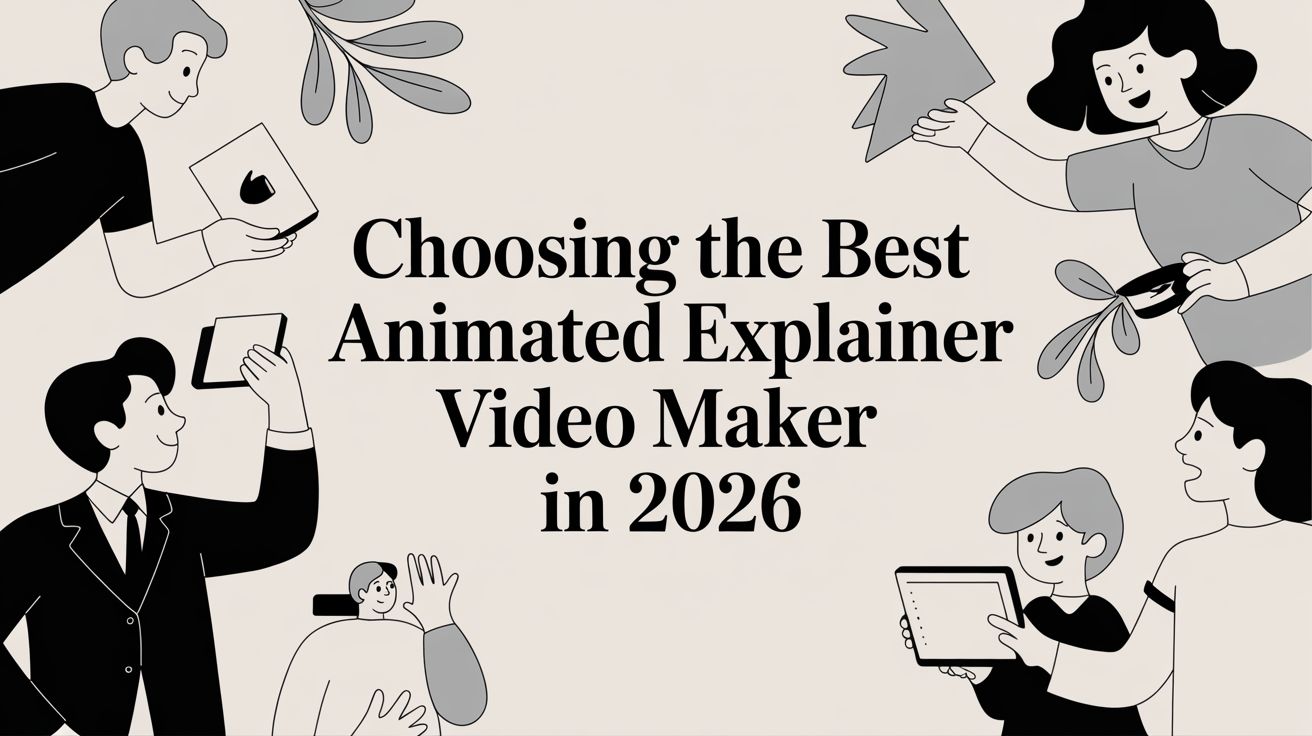 Choosing the Best Animated Explainer Video Maker in 2026