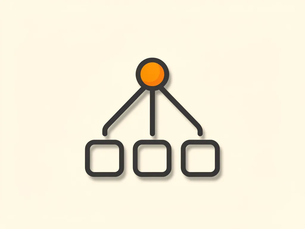 Illustration of a branching course outline